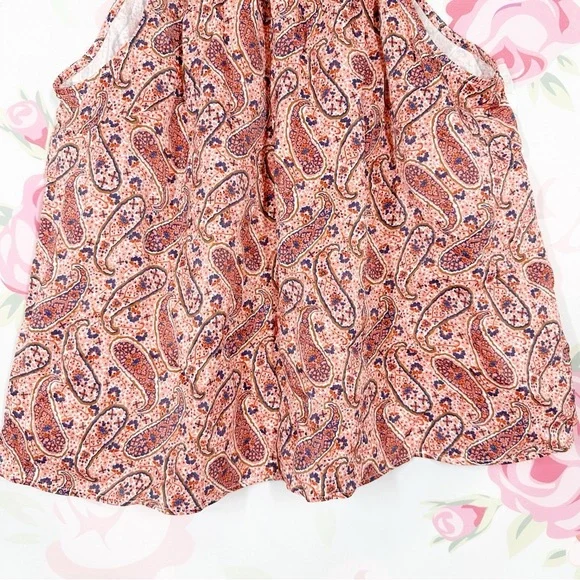 NEW Boden Floral Paisley Halter Sleeveles Blouse Top 20 22 - Picture 2 of 8